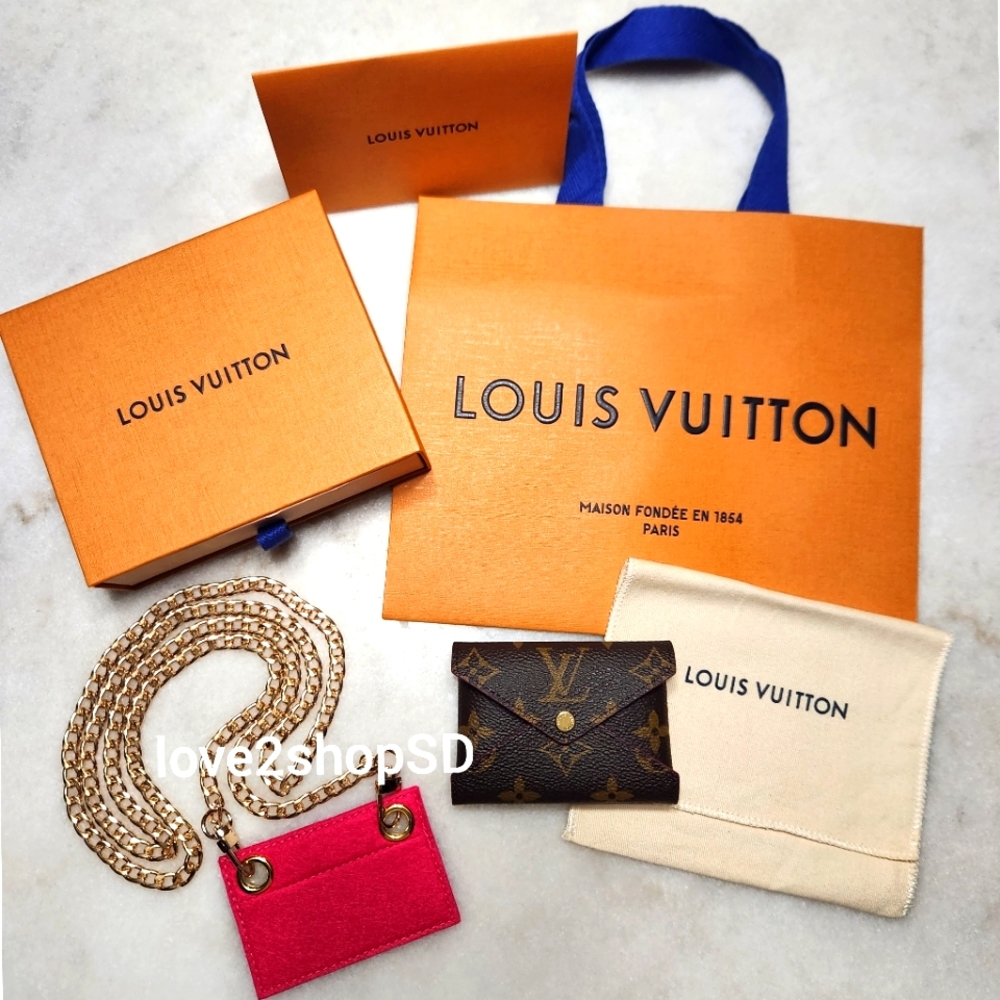 Louis Vuitton Small Kirigami Monogram Envelope Pouch Kit MIF BRAND NEW AUTHENTIC